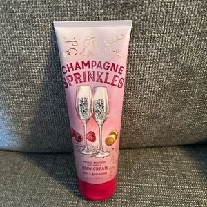 Bath & Body Works Champagne Sprinkles Body Cream - Pink and Gold